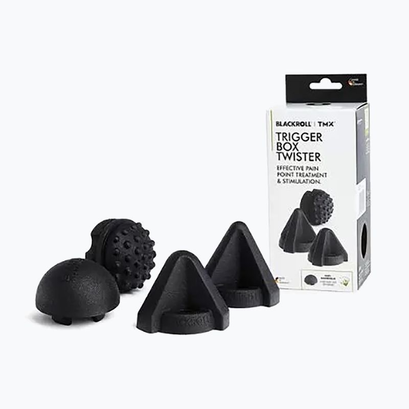 Комплект масажни накрайници BLACKROLL Trigger Twister  black 2