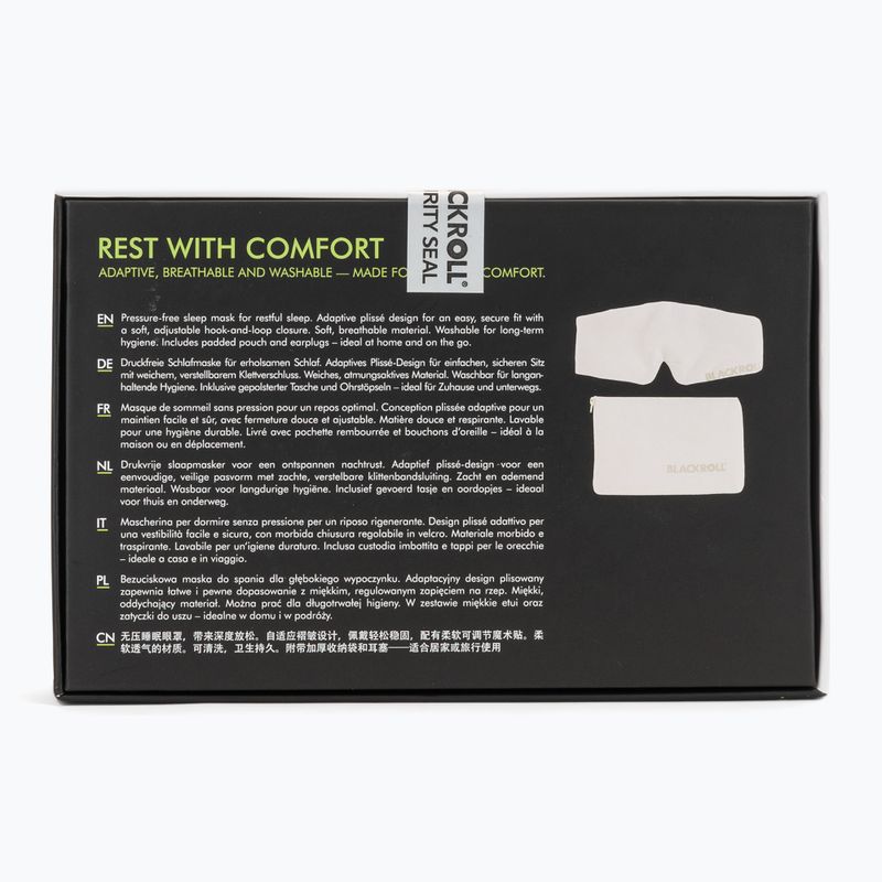 Лента за очи BLACKROLL Premium Comfort Sleep off white 4
