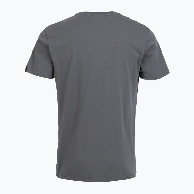 Alpha Industries мъжка тениска Basic grey black 6