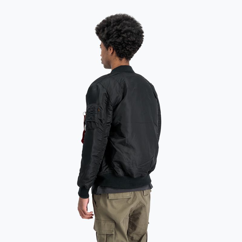 Мъжко яке Alpha Industries MA-1 VF 59 Long Vintage Fit черно 3