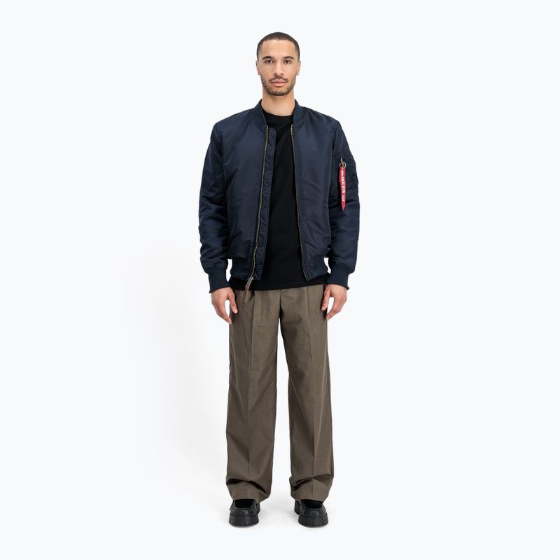 Alpha Industries мъжко яке MA-1 VF 59 Long Vintage Fit rep.blue 2