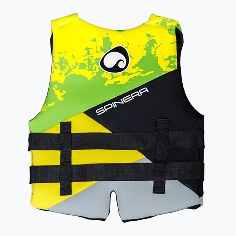 Детска предпазна жилетка SPINERA Youth Neoprene 50N green/yellow 2