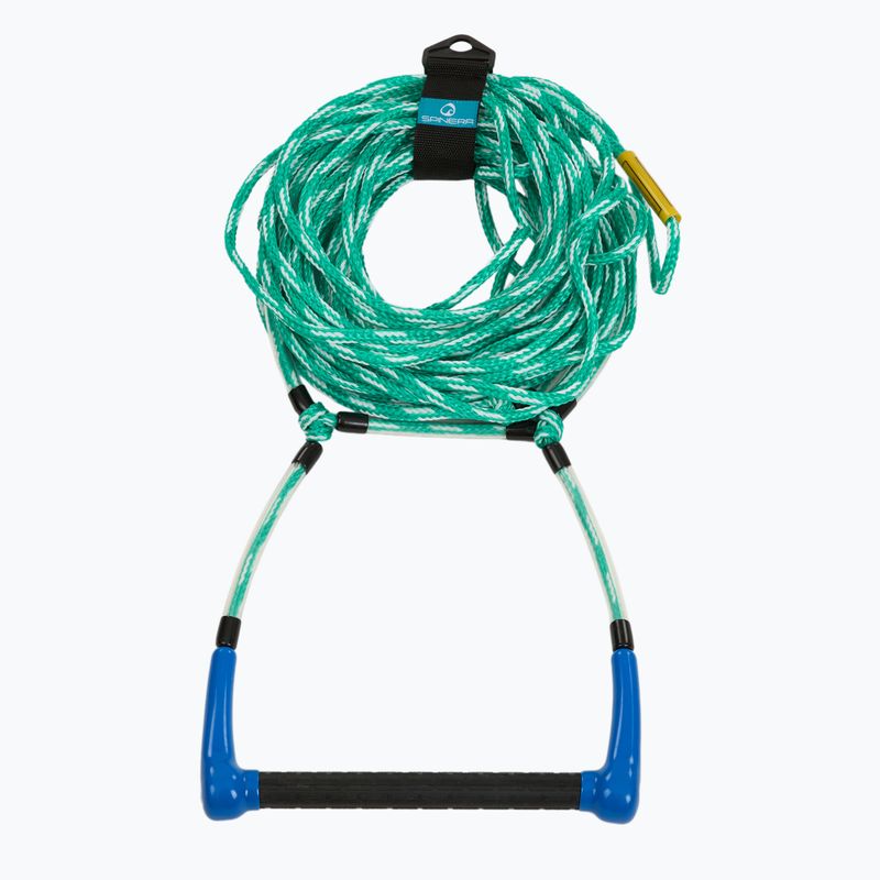 Въже за теглене SPINER Monoski Trainer Rope зелено/синьо