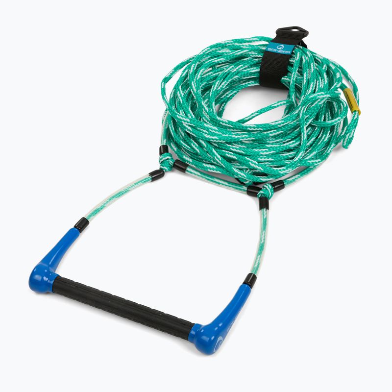 Въже за теглене SPINER Monoski Trainer Rope зелено/синьо 2