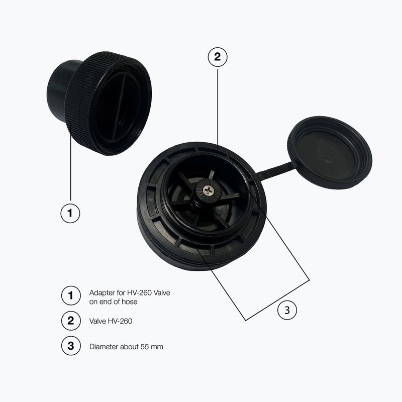 Маркуч за помпа SPINERA EPDM 2 m x 40 mm 2