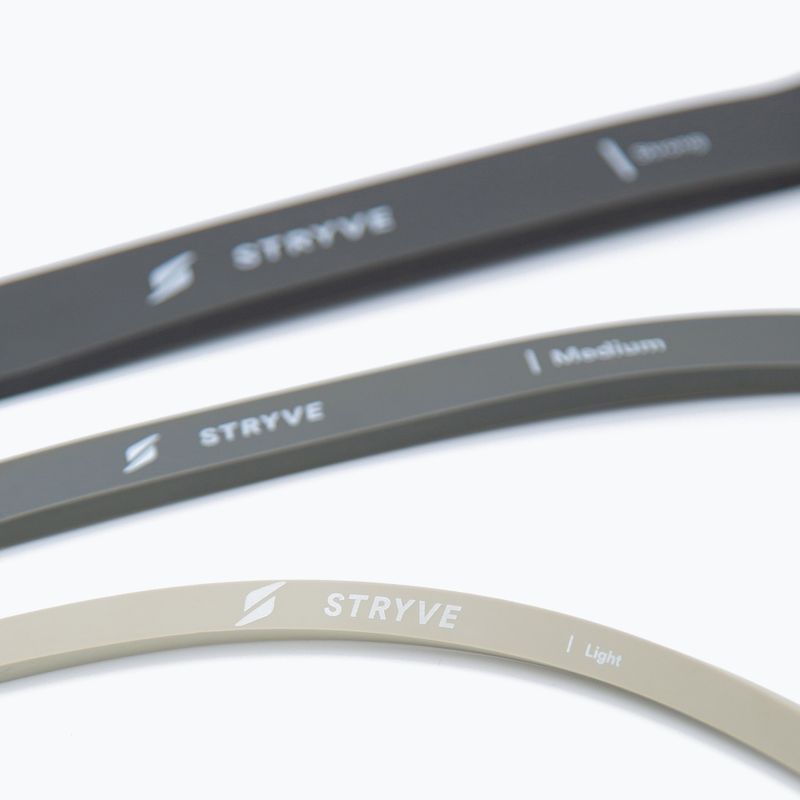 Комплект ластици за съпротивление STRYVE Power Band 3 pack blackgrey/beige 3