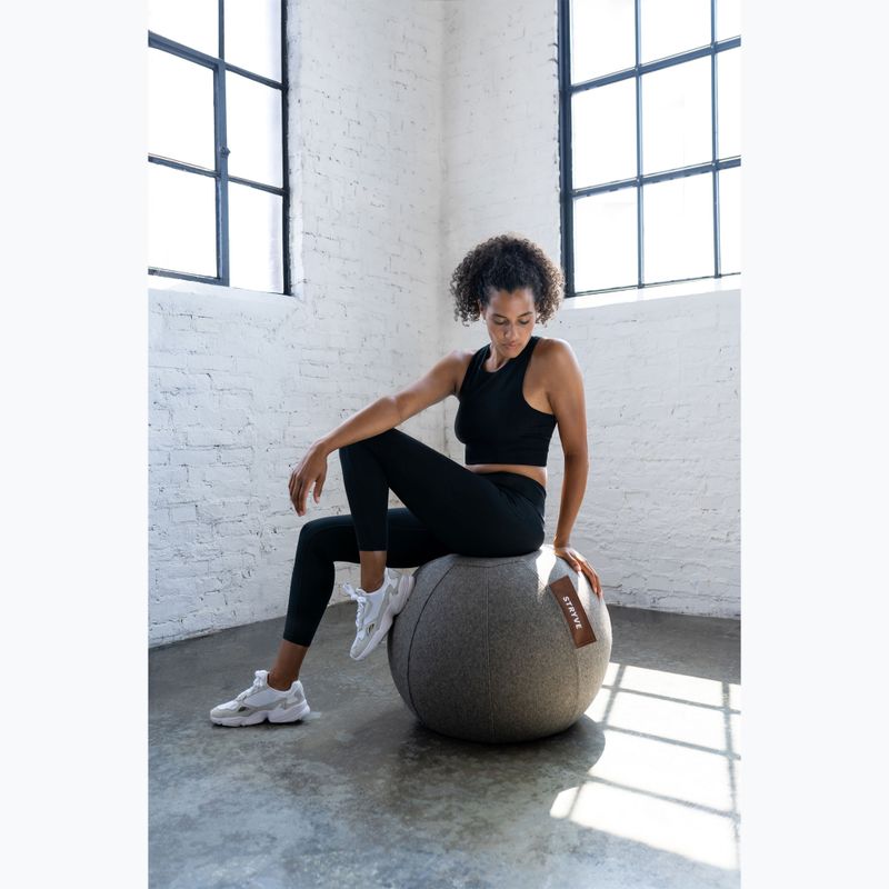Гимнастическа топка STRYVE Active 70 cm stone grey 5