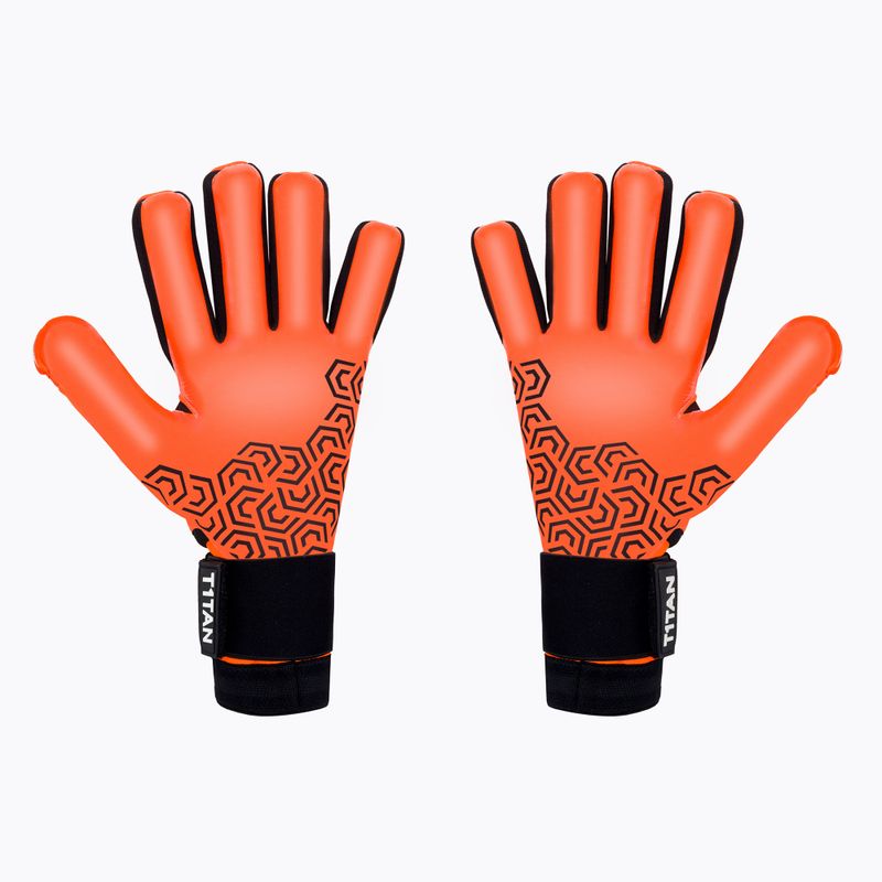 T1TAN Shocking Beast 2.0 Вратарски ръкавици Orange 202104 2