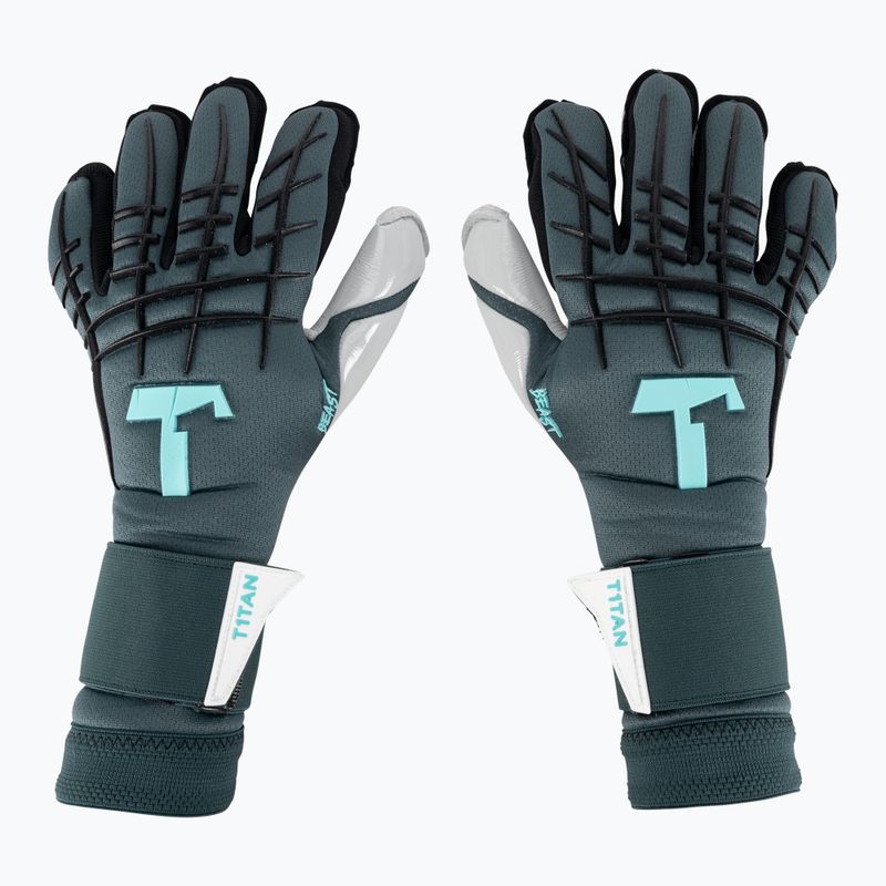 Вратарски ръкавици T1TAN Beast 3.0 petrol