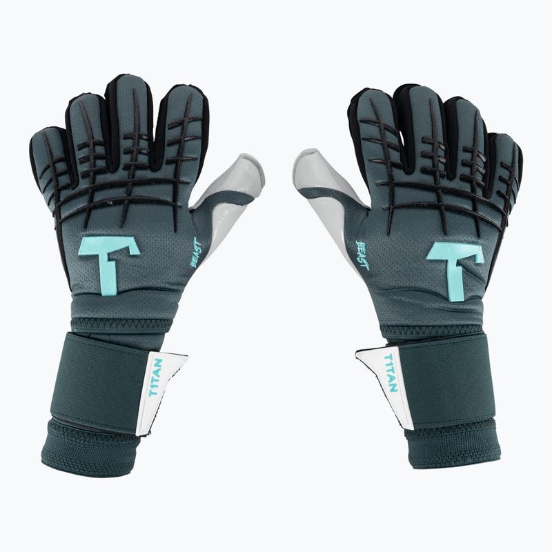 Вратарски ръкавици T1TAN Beast 3.0 FP petrol