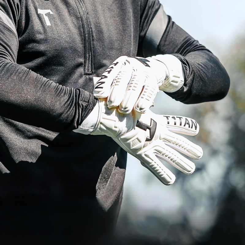 Вратарски ръкавици T1TAN Classic 1.0 White-Out FP  white 3
