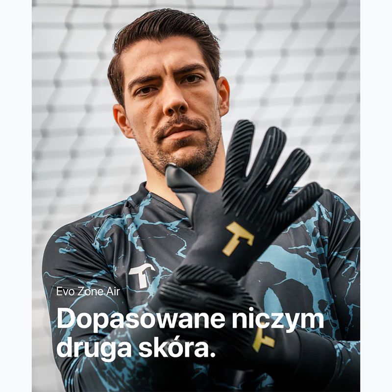 T1TAN Rebel 2.0 Вратарски ръкавици Black-Out FP black 7