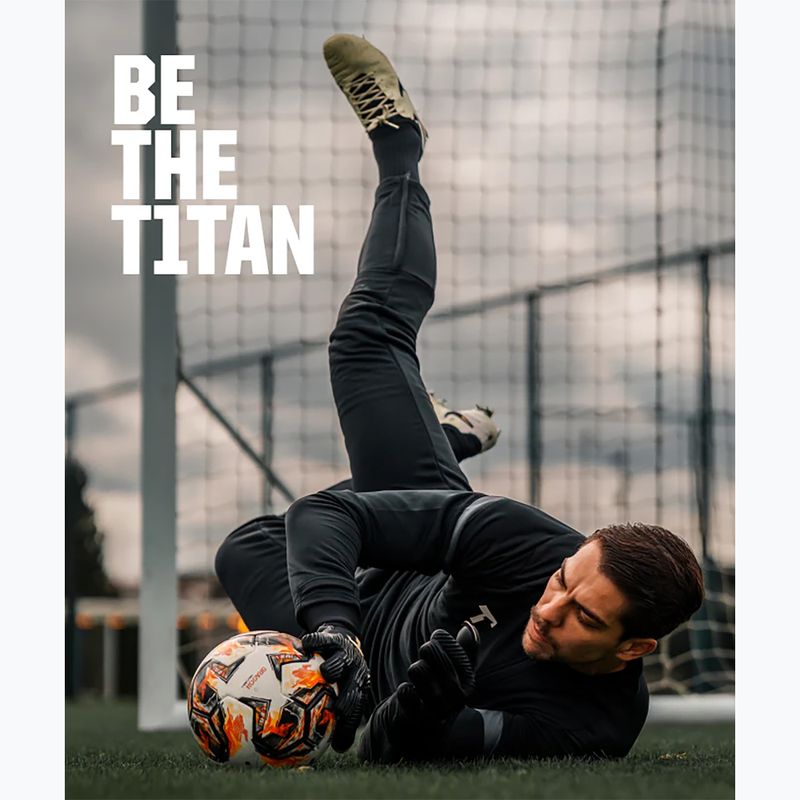 T1TAN Rebel 2.0 Вратарски ръкавици Black-Out FP black 9