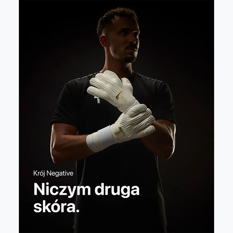 T1TAN Rebel 2.0 White-Out FP бели вратарски ръкавици 7