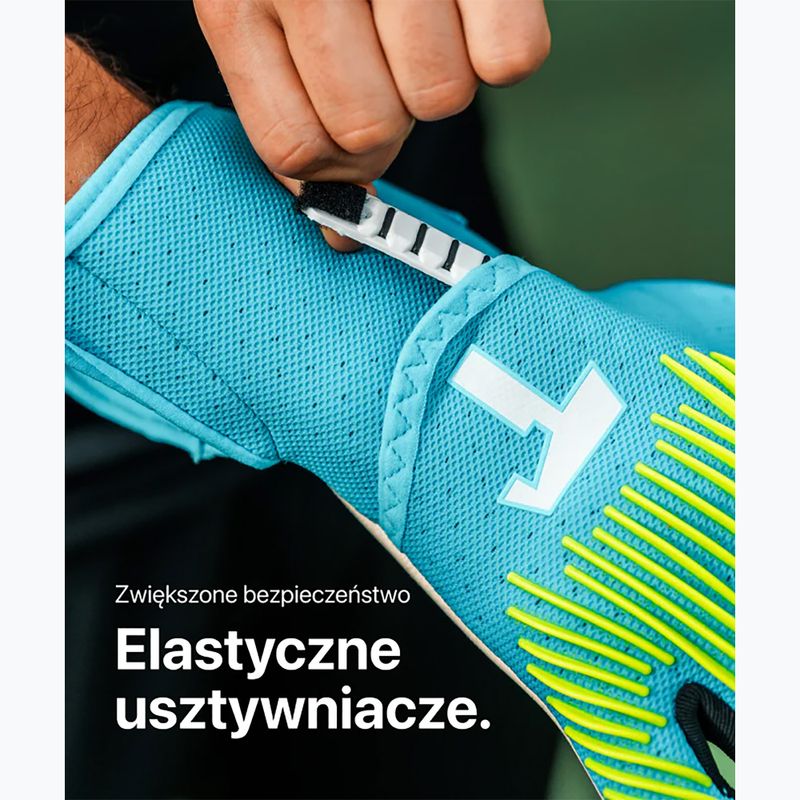 T1TAN Rebel 2.0 Sky Blue FP синя вратарска ръкавица 8