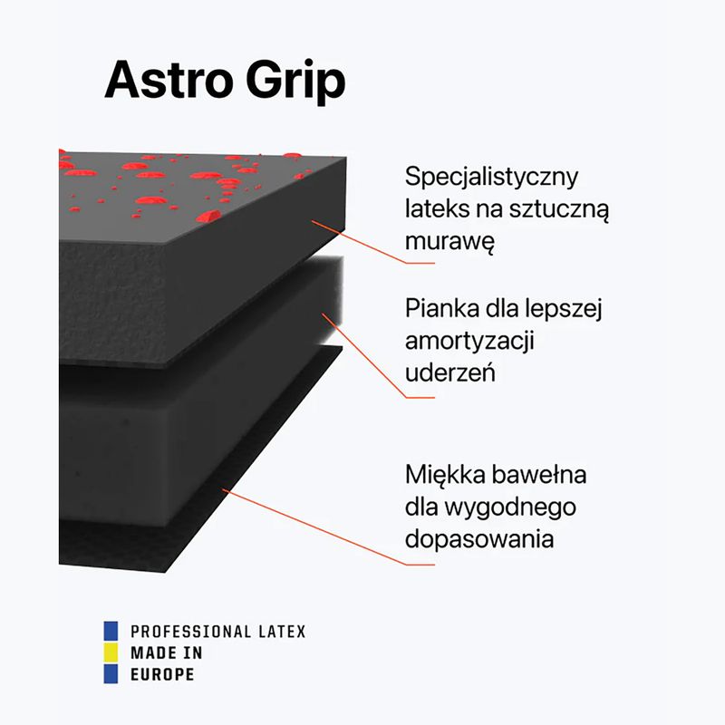 T1TAN Rebel 2.0 Вратарски ръкавици Solar Red 3