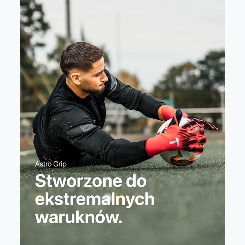 T1TAN Rebel 2.0 Вратарски ръкавици Solar Red 6