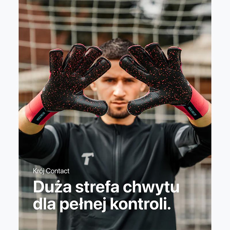 T1TAN Rebel 2.0 Вратарски ръкавици Solar Red FP red 5