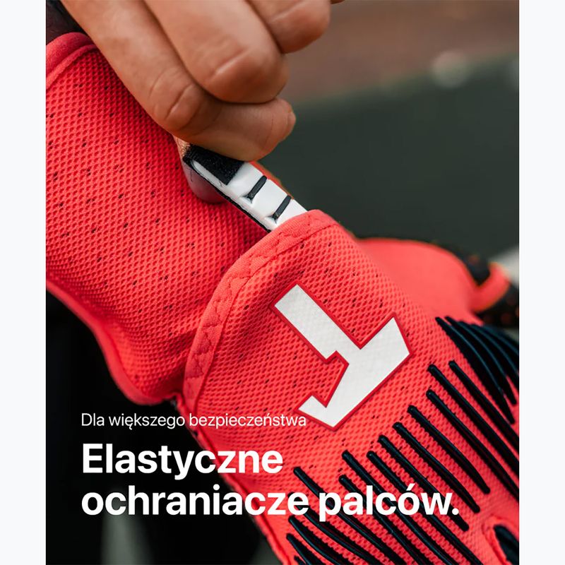 T1TAN Rebel 2.0 Вратарски ръкавици Solar Red FP red 9