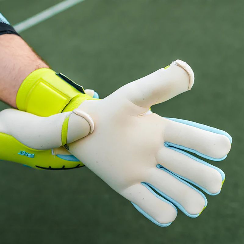 Вратарски ръкавици T1TAN Fluo Beast 3.0 FP fluo yellow/white 8