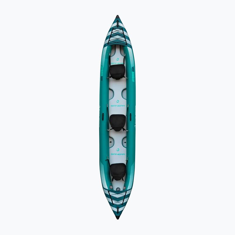 SPINERA Hybris 475 тил/бял/сив надуваем каяк за 3 лица 2