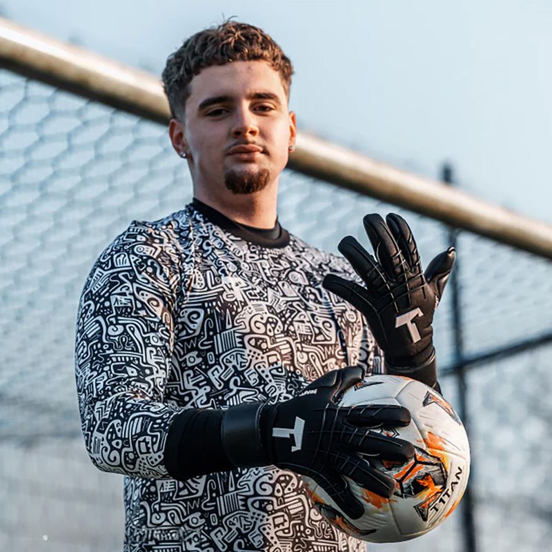 Вратарски ръкавици T1TAN Shadow Beast 3.0 black 2