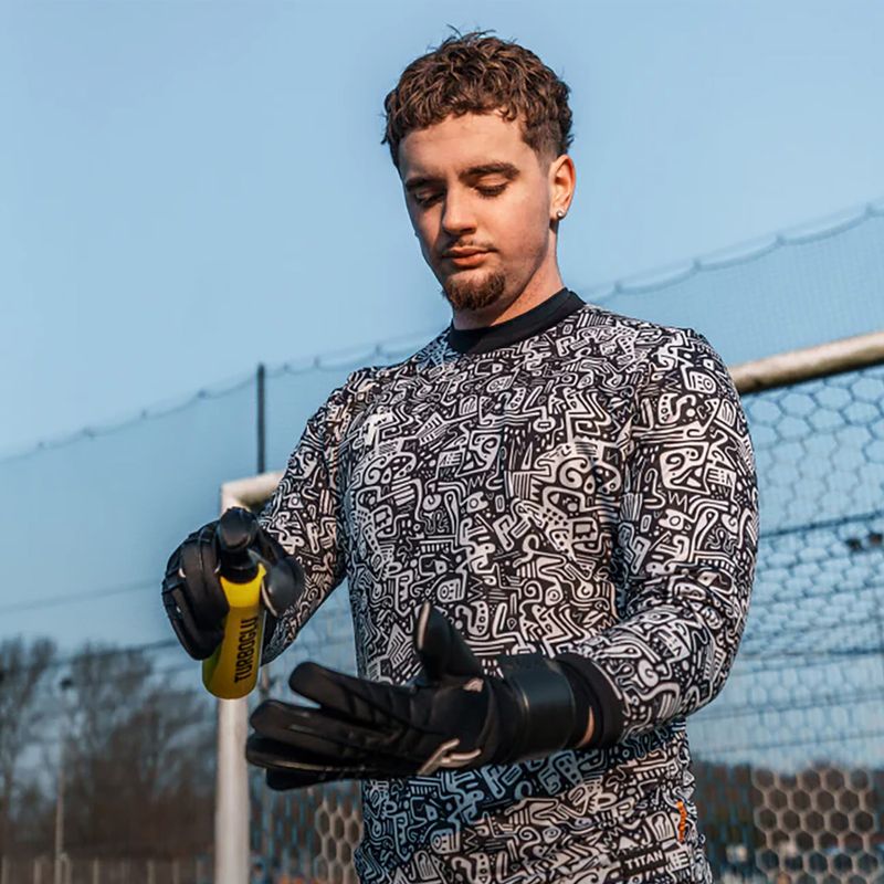 Вратарски ръкавици T1TAN Shadow Beast 3.0 black 5