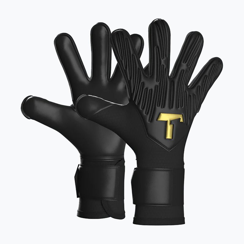 Детски ръкавици за вратар T1TAN Rebel 2.0 black out (fp)