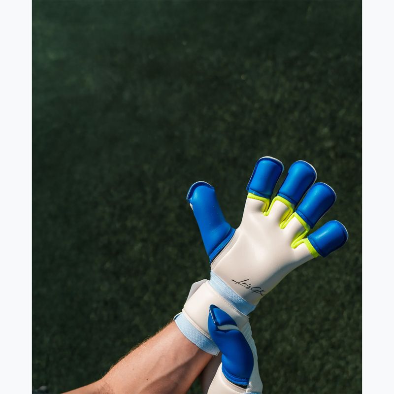 Вратарски ръкавици  T1TAN Rebel 2.0 X LORIS_GK white/blue/yellow 7