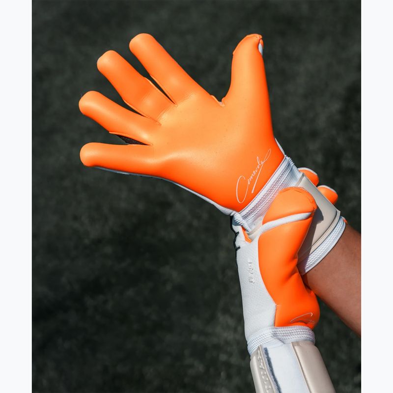 Вратарски ръкавици  T1TAN Beast 3.0 X SERGEJ_GK white/orange/black 7