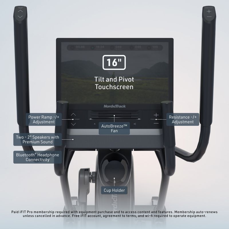 Елиптичен степер NordicTrack Airglide 16 black 5
