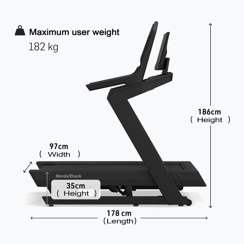 Електрическа пътека за бягане NordicTrack X16 black 6