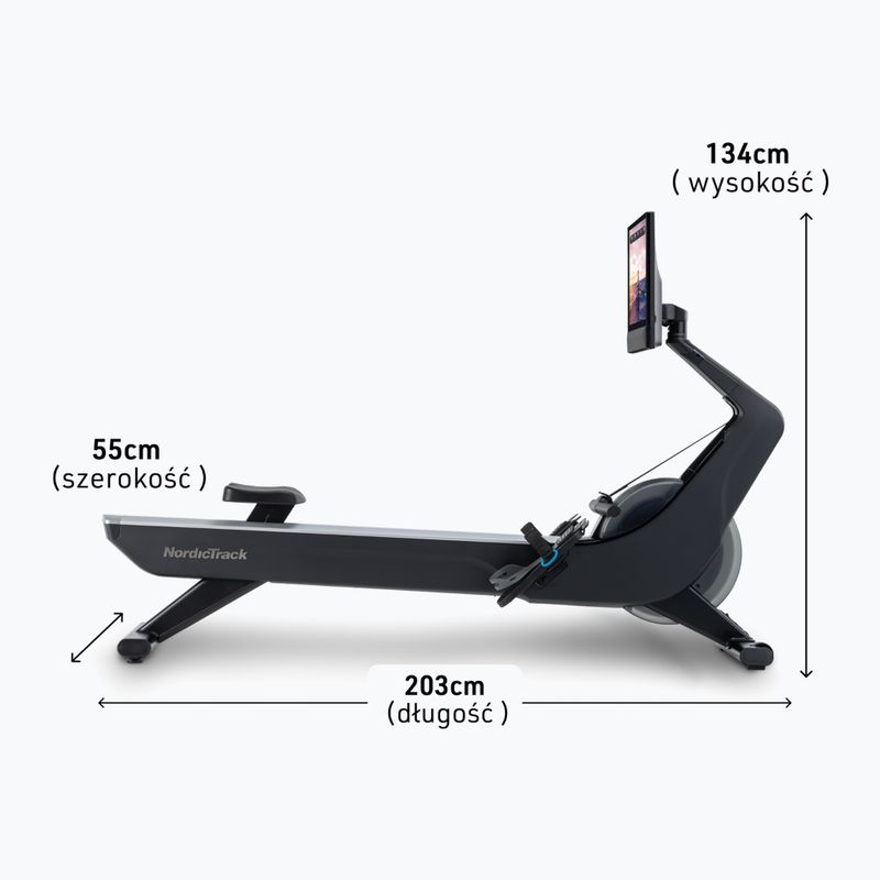 Гребен тренажор NordicTrack RW900 2025 black 6