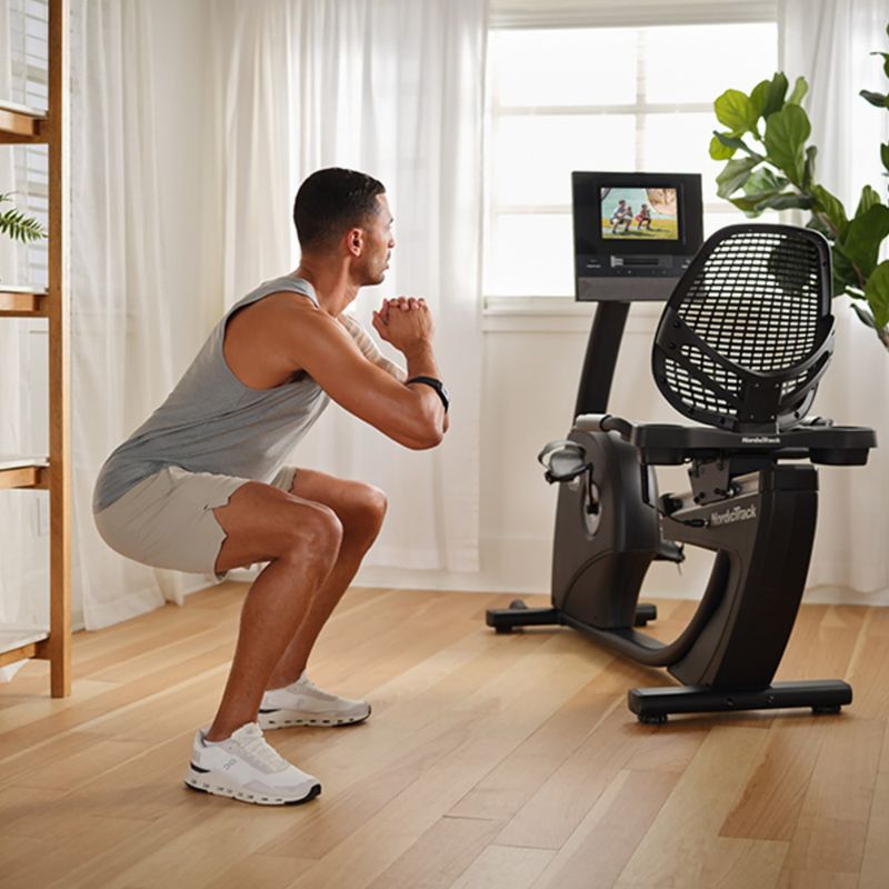 Хоризонтален стационарен велосипед NordicTrack G10 black 7