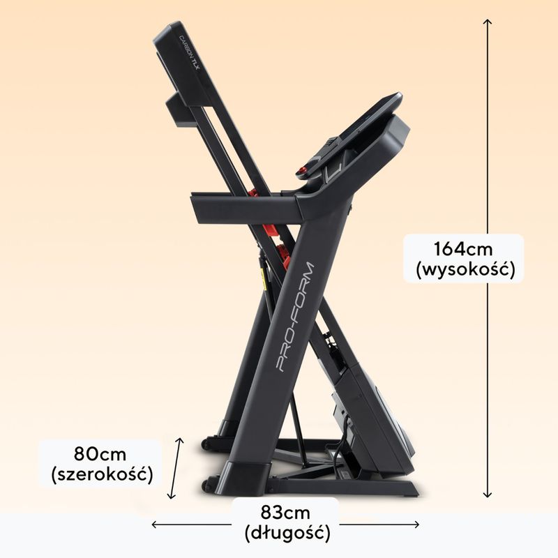 Електрическа пътека за бягане ProForm Carbon TL black 7