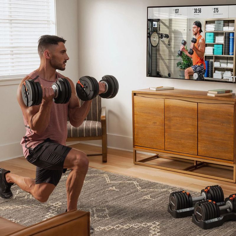 Регулируеми дъмбели NordicTrack 2 x 25 kg black 9