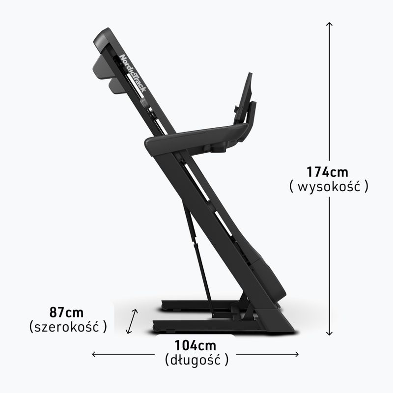 Електрическа пътека за бягане NordicTrack T8 black 8