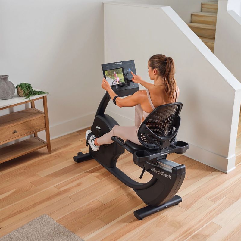 Стационарен велоергометър хоризонтален NordicTrack G LE black 7