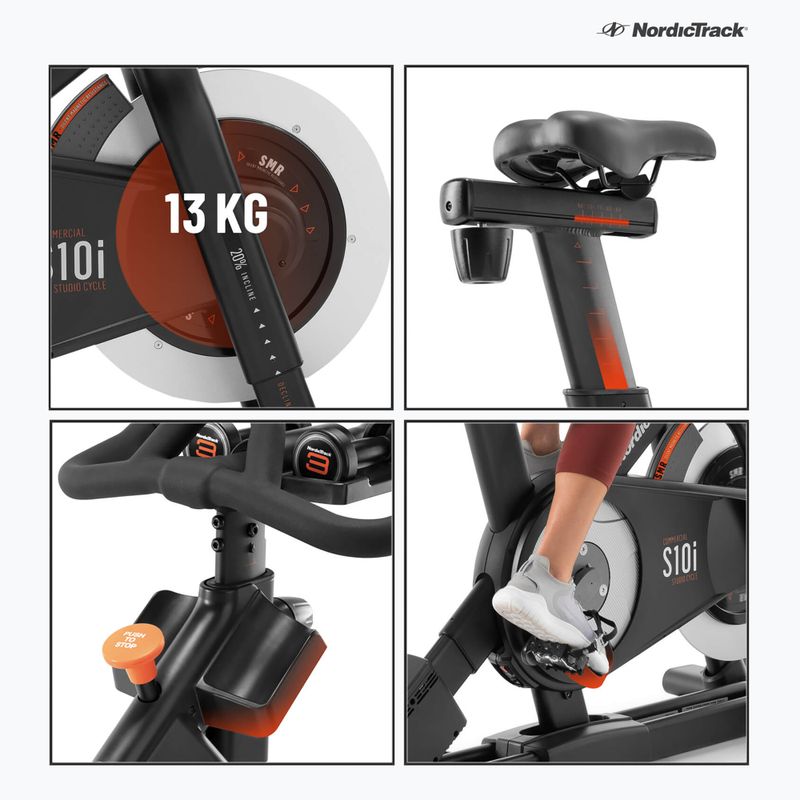 NordicTrack Commercial S10i спининг велосипед 11