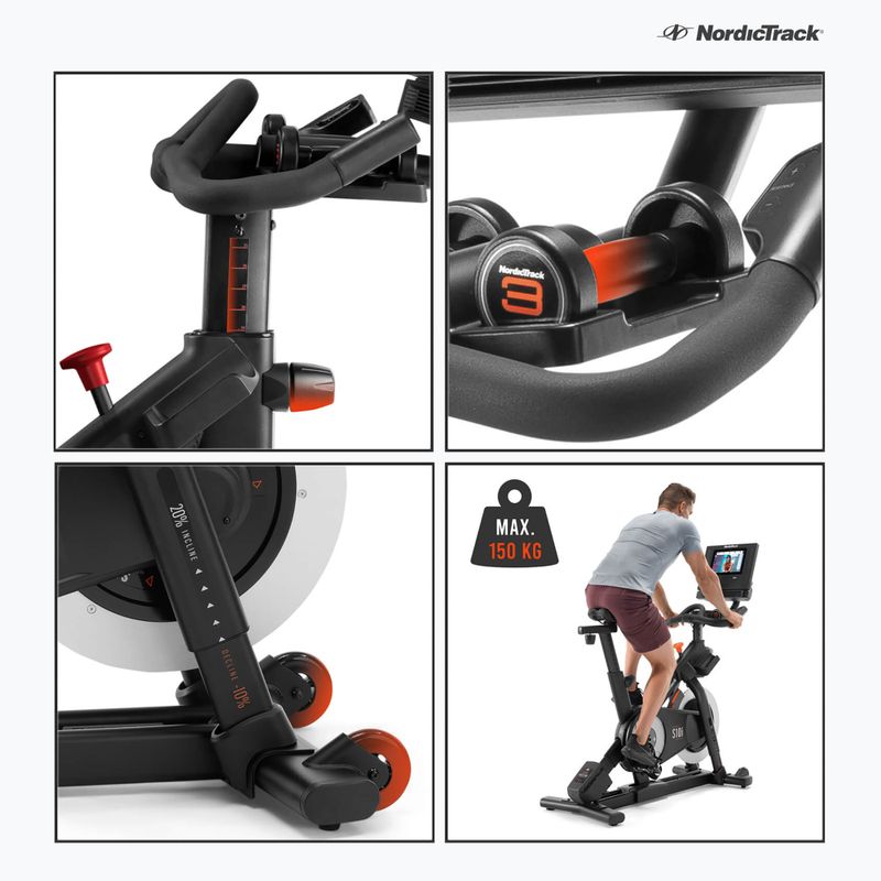 NordicTrack Commercial S10i спининг велосипед 12