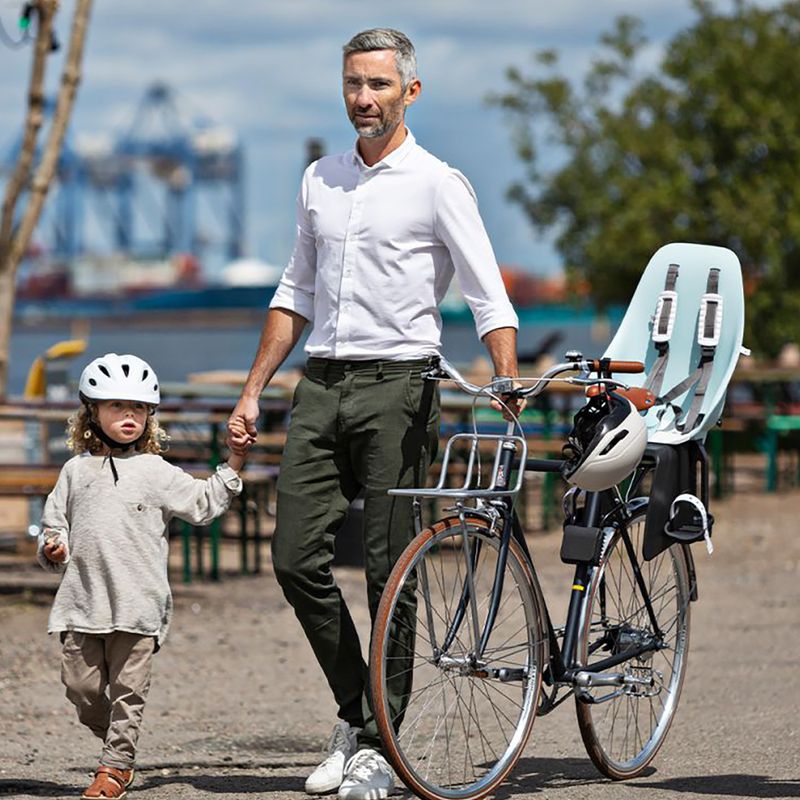 Задна седалка за велосипед за багажник URBAN IKI, синя U-213907 10