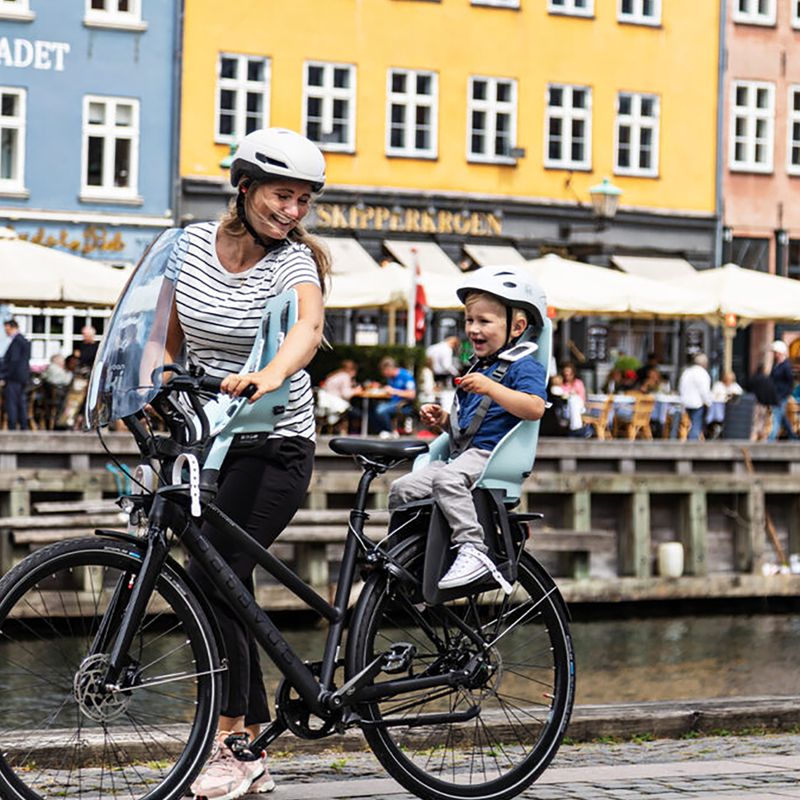 Задна седалка за велосипед за багажник URBAN IKI, синя U-213907 11