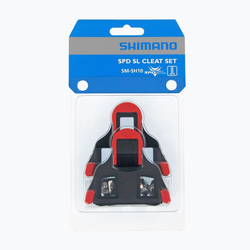 Shimano SMSH10 SPD-SL блокове за педали червени Y42U98020 4