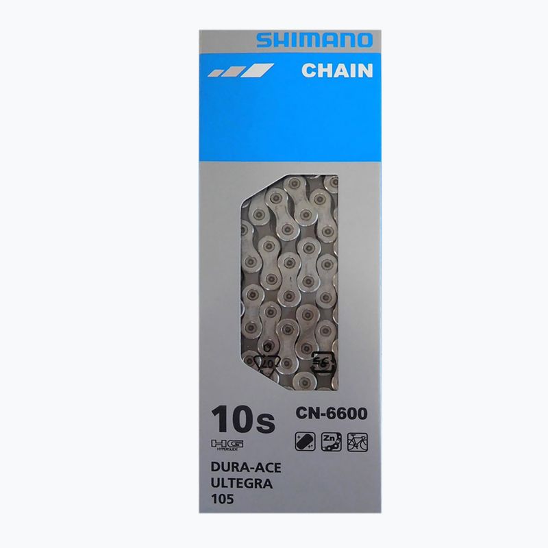 Верига Shimano CN-6600 10rz 114 звена сребърна ICN6600114I 2