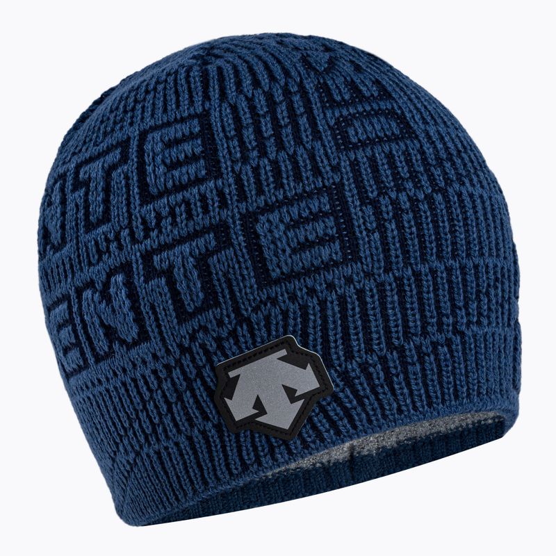 Мъжка зимна шапка Descente Summit 52 blue DWBUGC01
