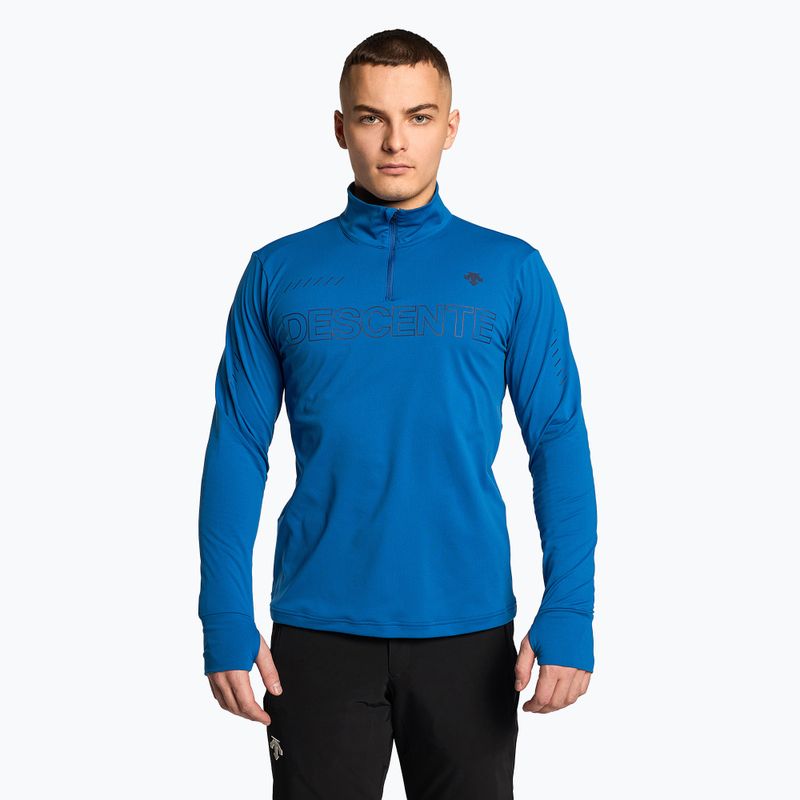 Мъжки ски суитшърт Descente Descente 1/4 Zip 52 blue DWMUGB28