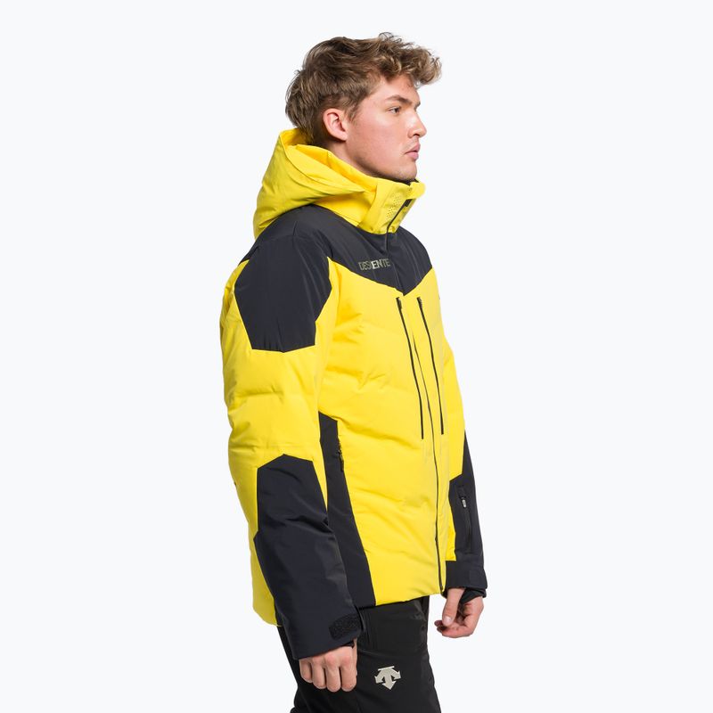 Мъжко ски яке Descente Mateo 10 yellow DWMUGK25 3