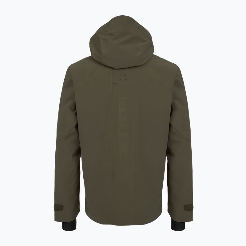 Мъжко скиорско яке Descente Swiss sturdy green 2