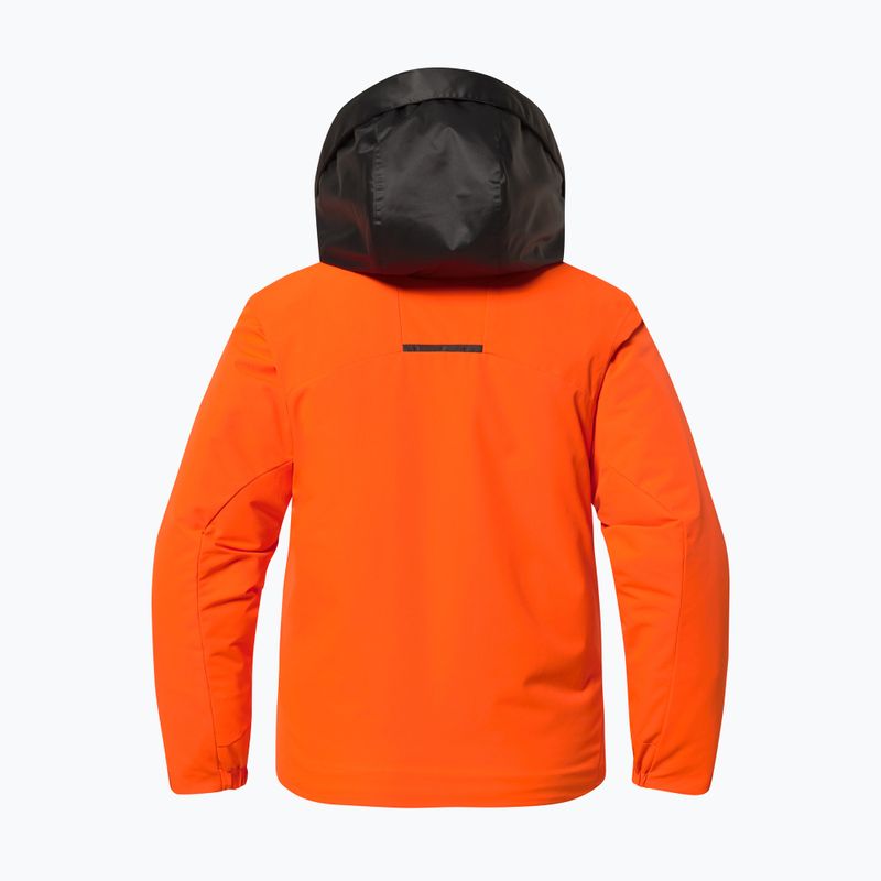 Детско скиорско яке Descente Puff mandarin orange 10