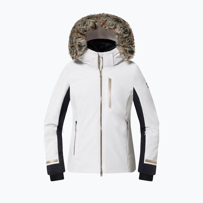 Дамско скиорско яке Descente Shirring super white 2